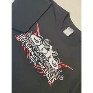 VTG 2011 Ohio Club Hot Springs Arkansas Black Graphic Tee XL